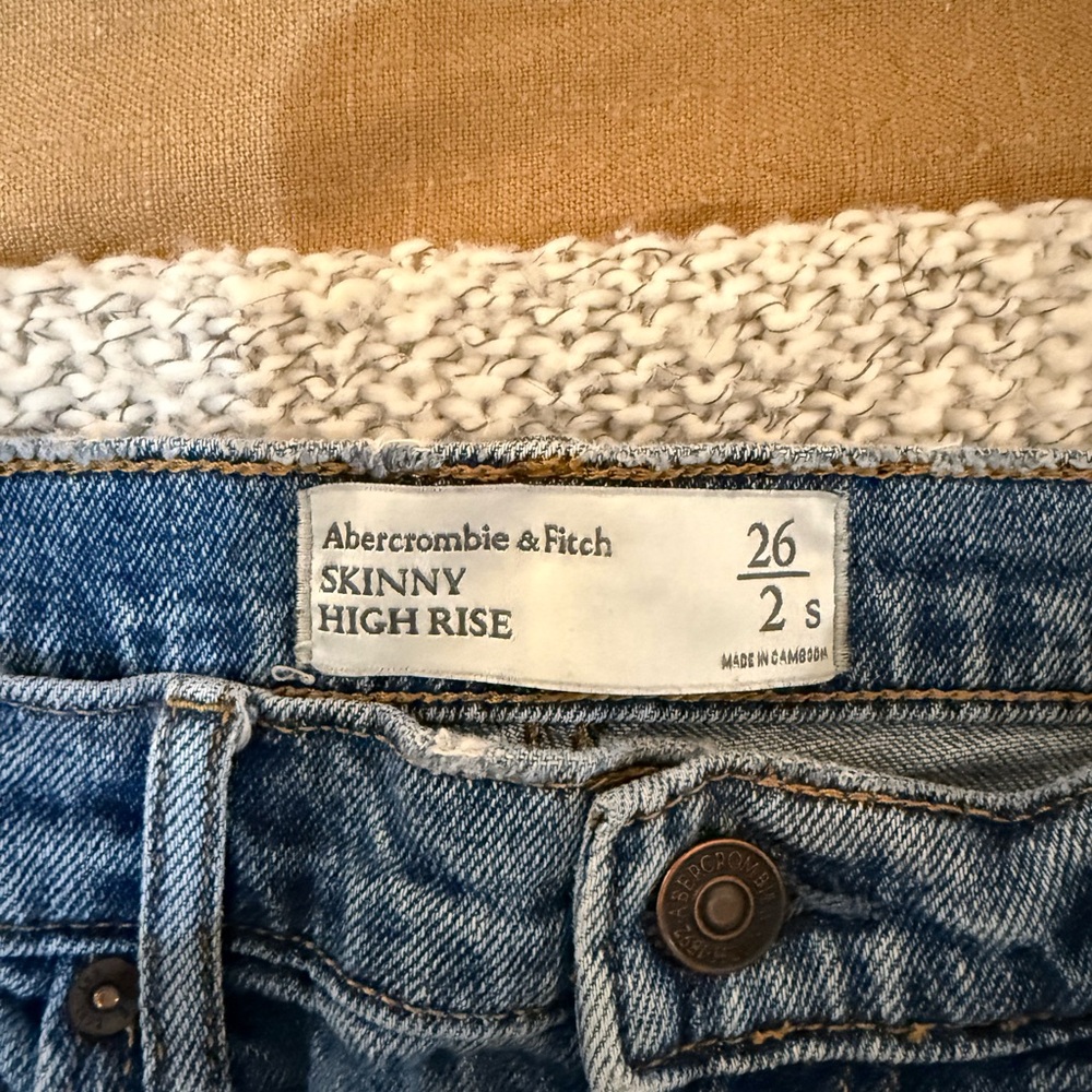 Abercrombie & Fitch Women's Denim Skinny Jeans